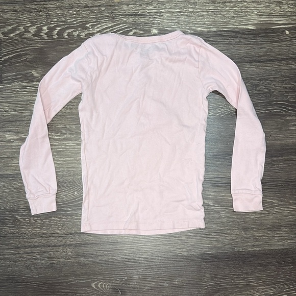 Girl unicorn pajama set includes long sleeve top and pants size 8 - Picture 3 of 6